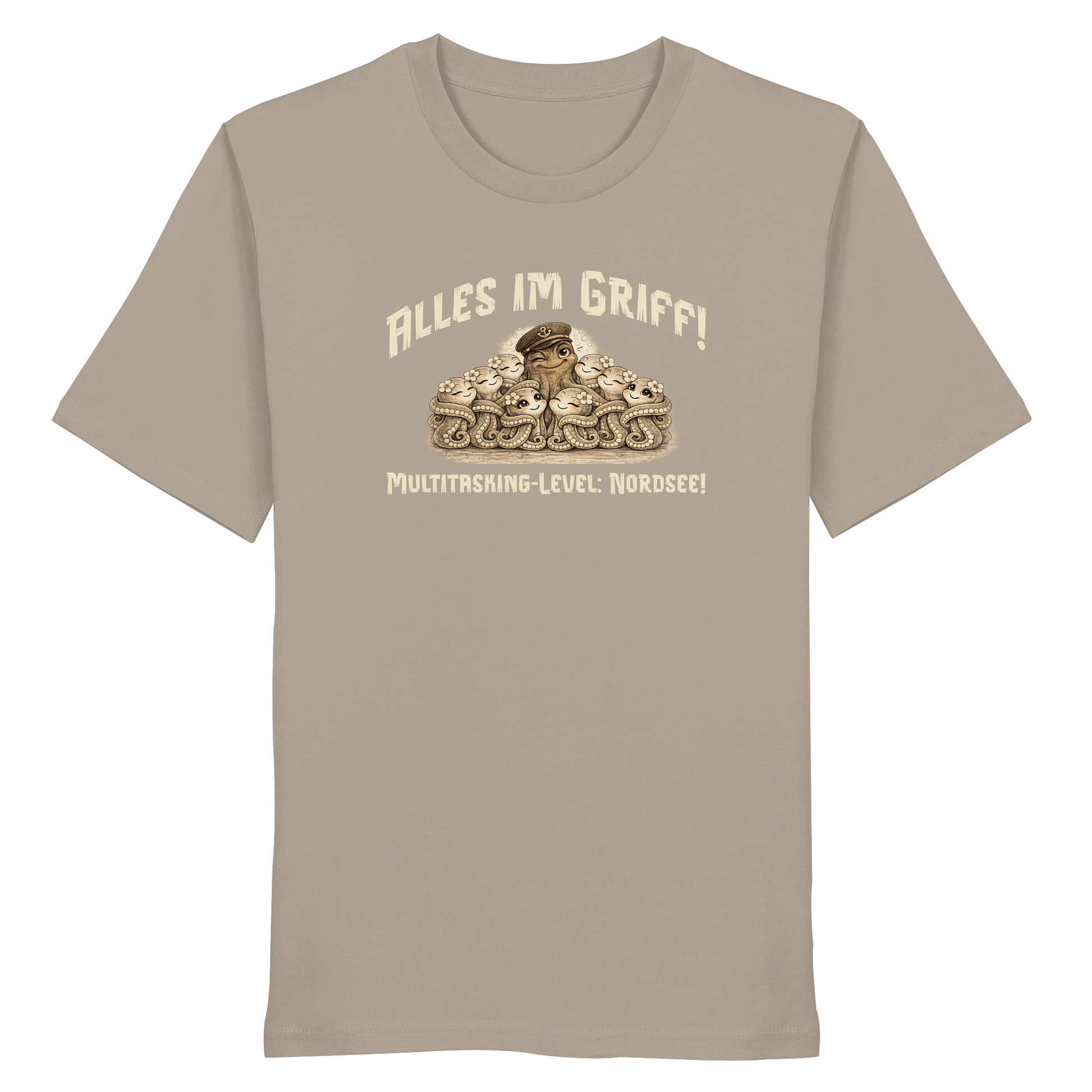 Multitasking Krake - Organic Shirt