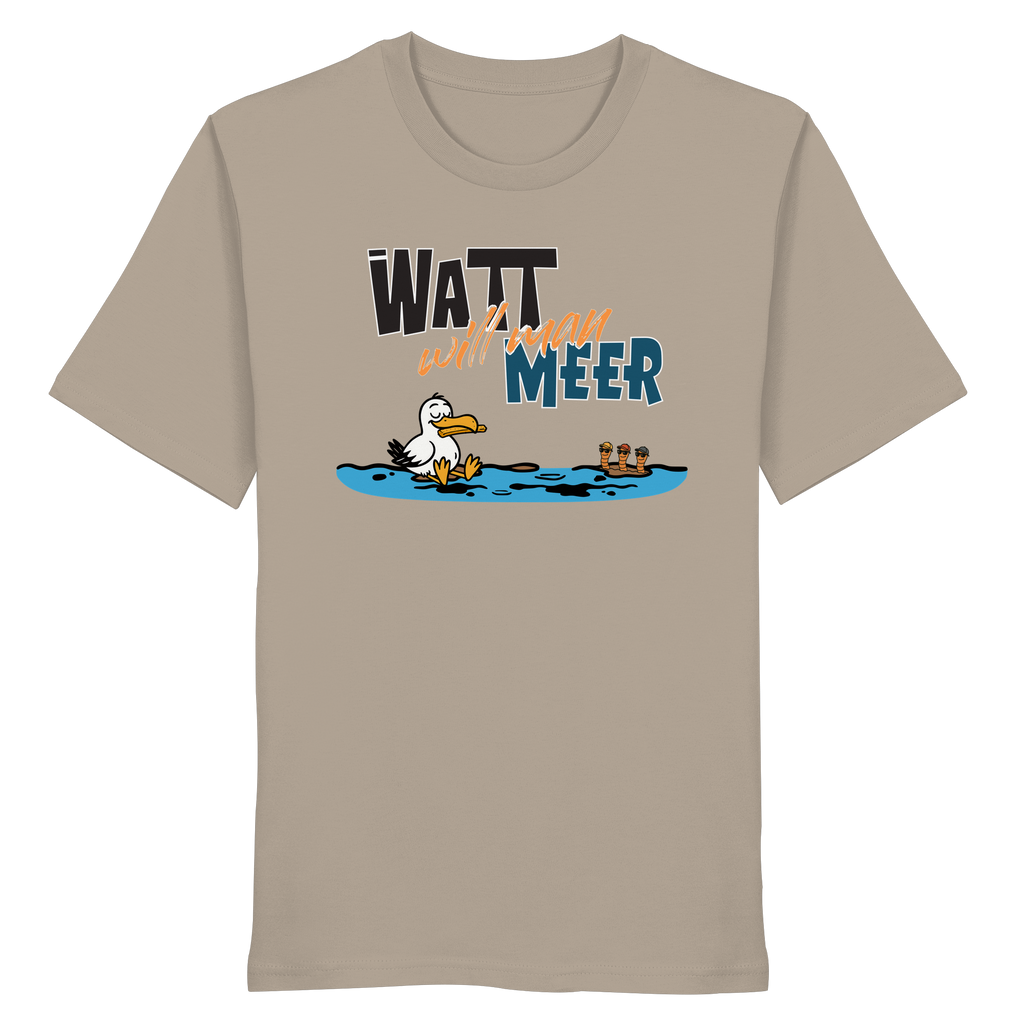 Watt will man Meer - Organic Shirt
