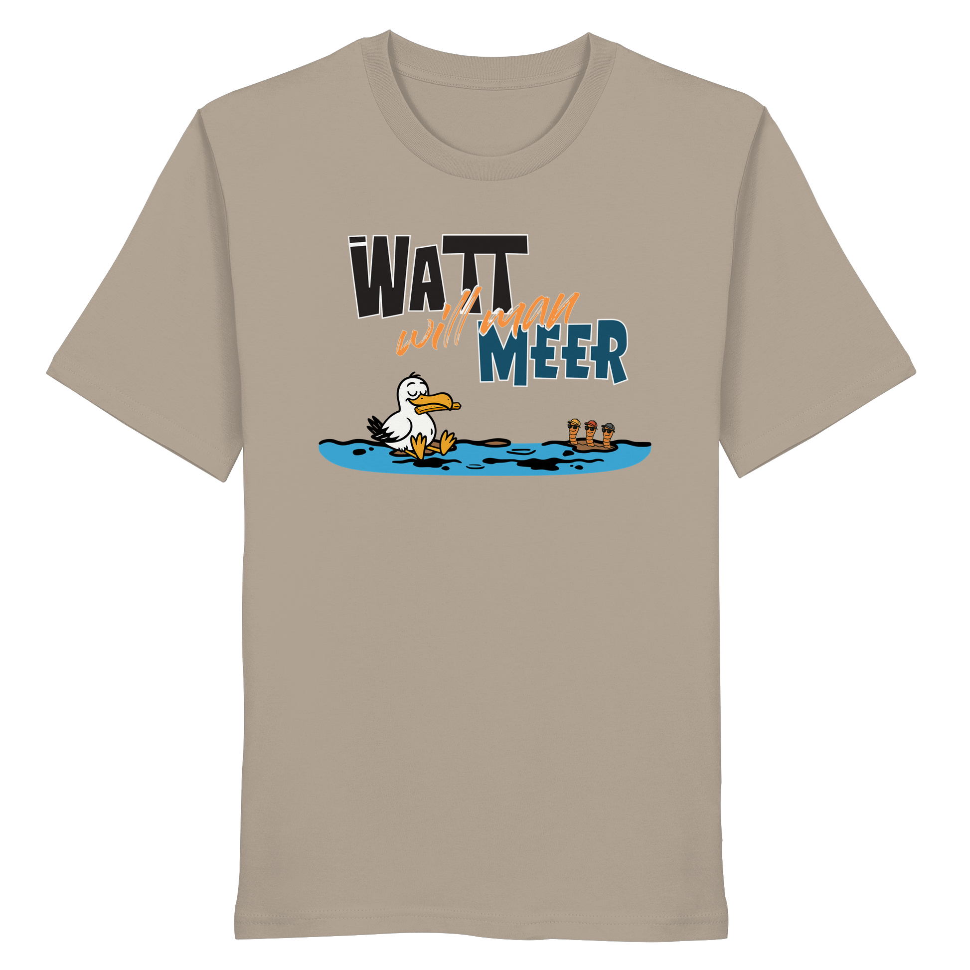 Watt will man Meer - Organic Shirt