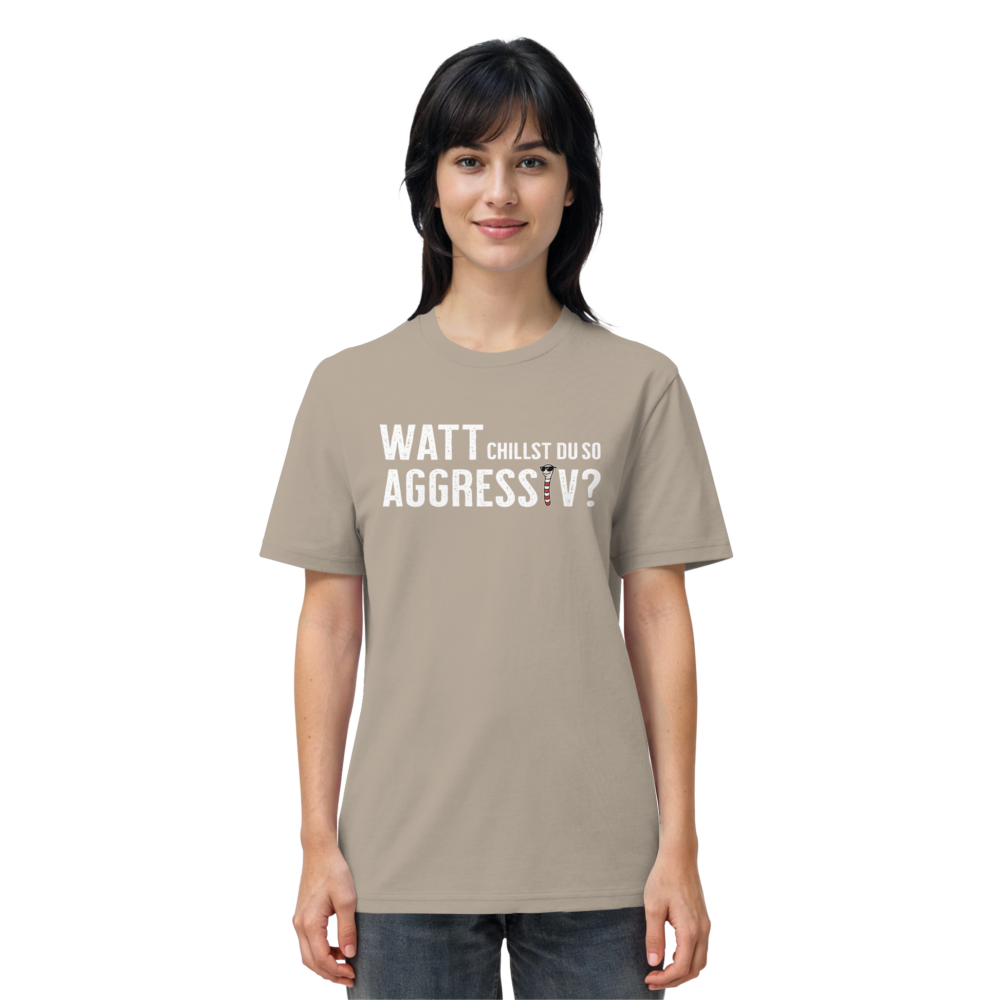 Watt chillst du so aggresiv? - Organic Shirt