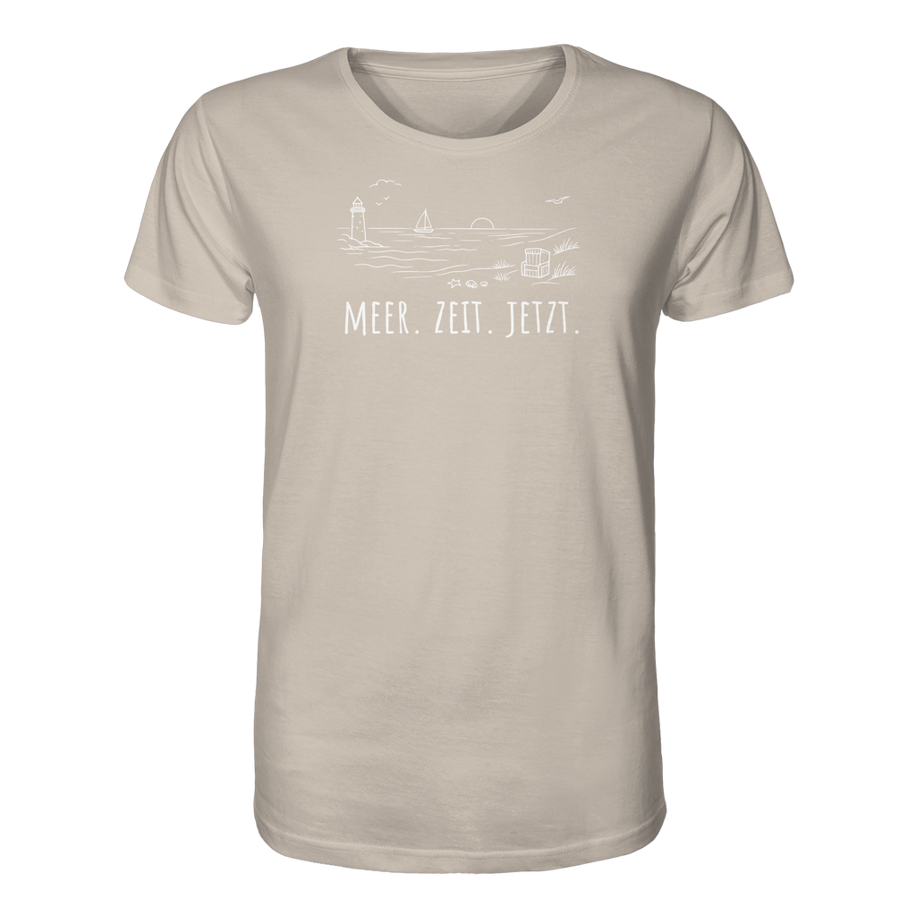 MEER. ZEIT. JETZT. - Organic Shirt