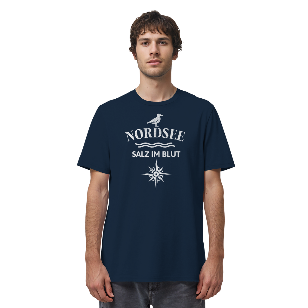 Nordsee - Salz im Blut - Organic Shirt