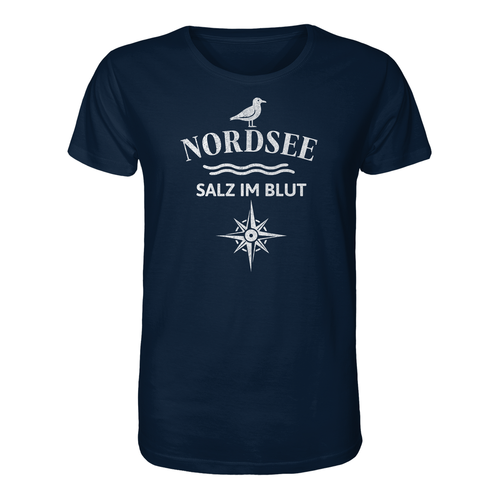 Nordsee - Salz im Blut - Organic Shirt