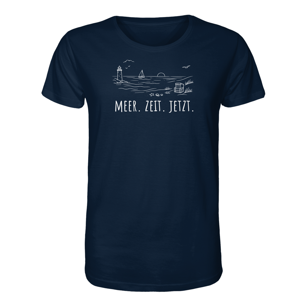 MEER. ZEIT. JETZT. - Organic Shirt