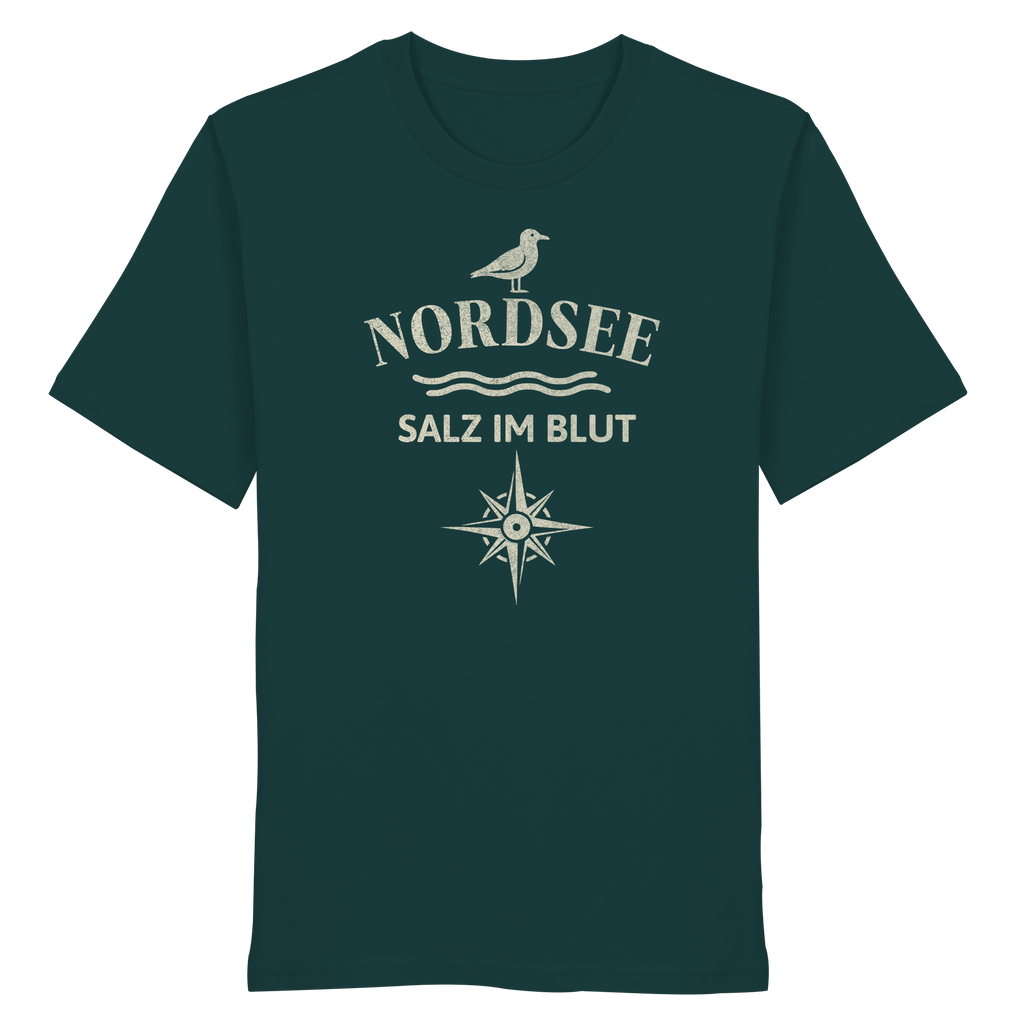 Nordsee - Salz im Blut - Organic Shirt
