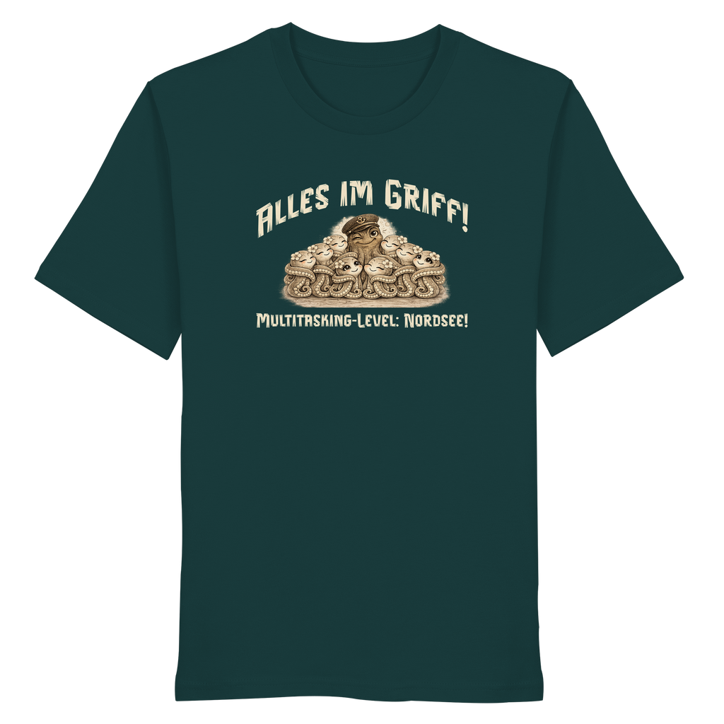 Multitasking Krake - Organic Shirt