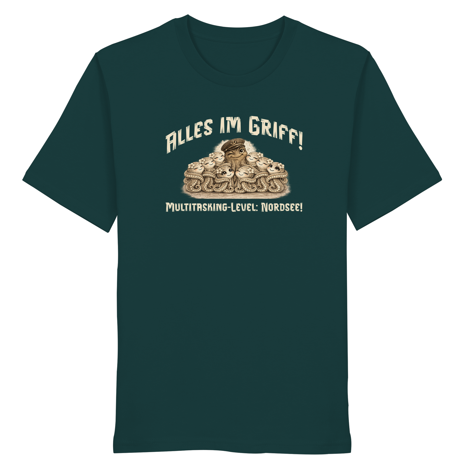 Multitasking Krake - Organic Shirt