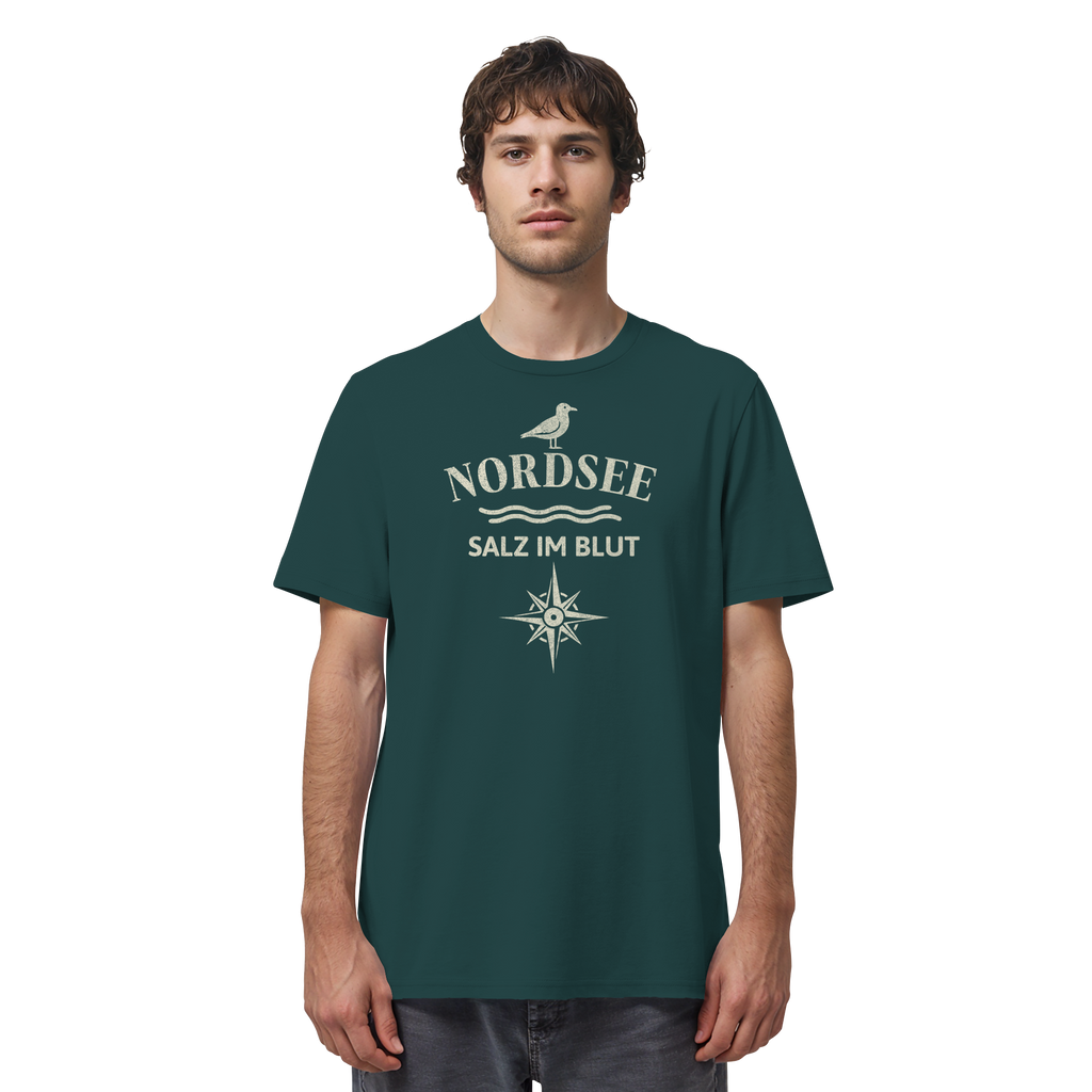 Nordsee - Salz im Blut - Organic Shirt