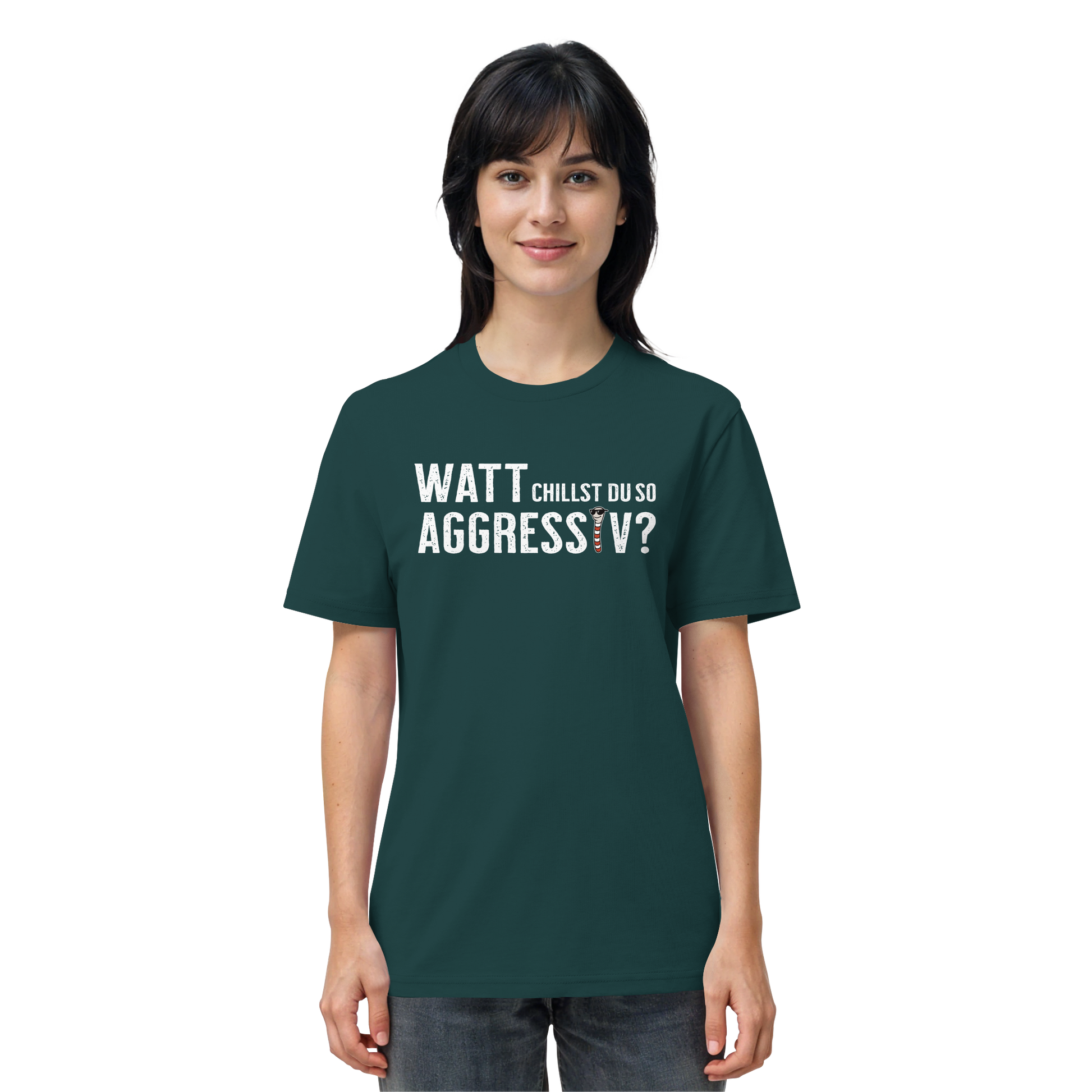 Watt chillst du so aggresiv? - Organic Shirt