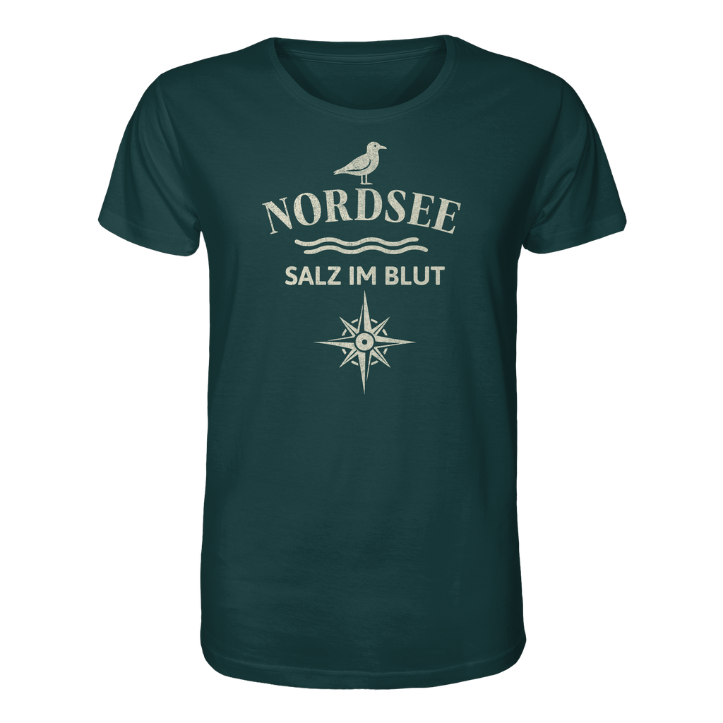 Nordsee - Salz im Blut - Organic Shirt