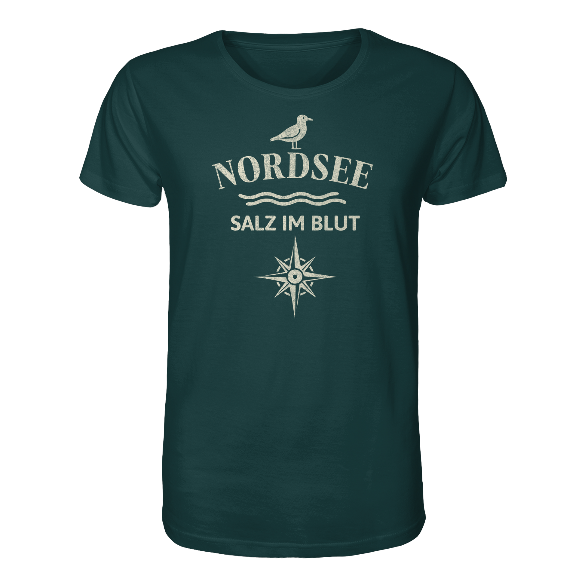 Nordsee - Salz im Blut - Organic Shirt