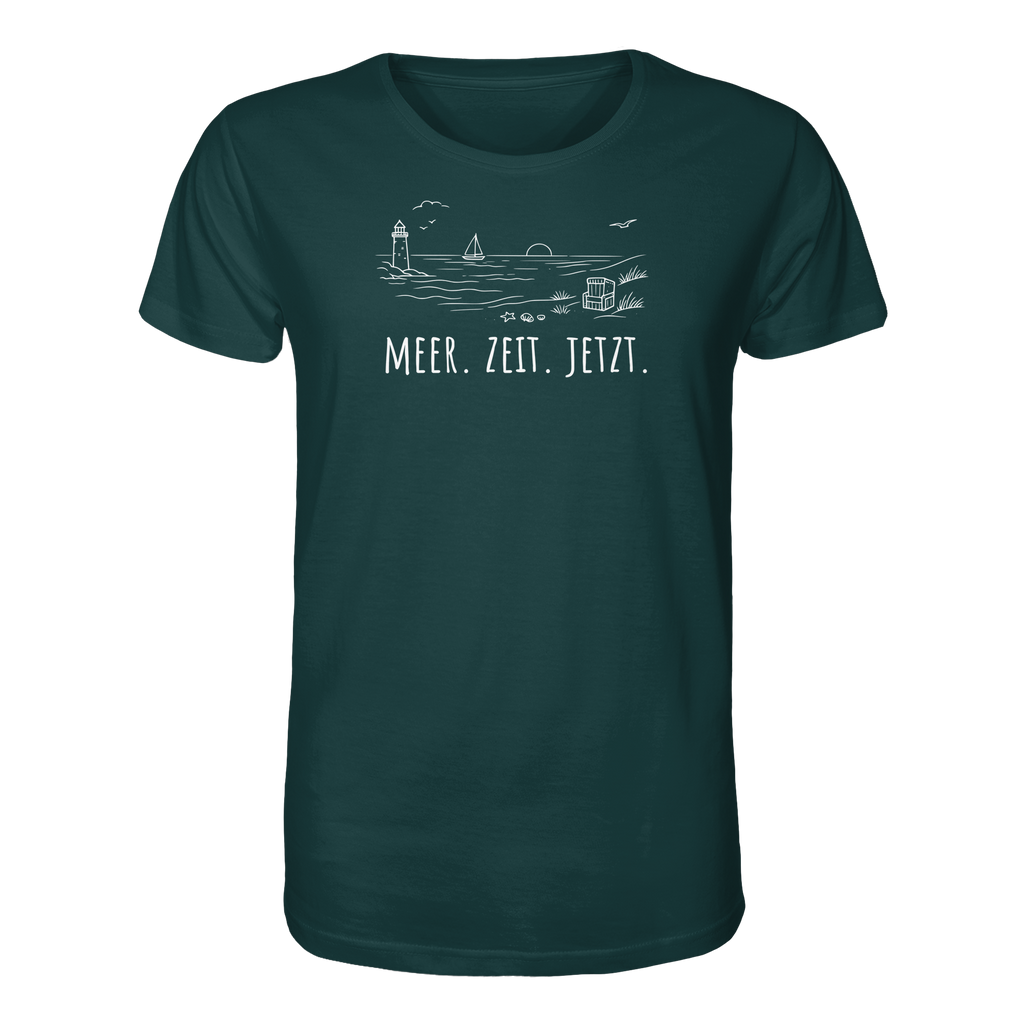 MEER. ZEIT. JETZT. - Organic Shirt