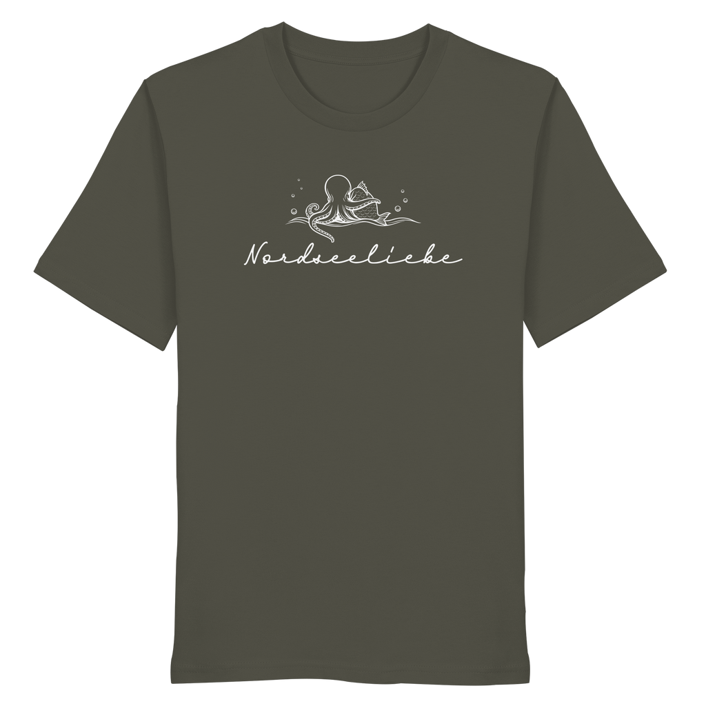 Nordseeliebe Krake & Fisch - Organic Shirt