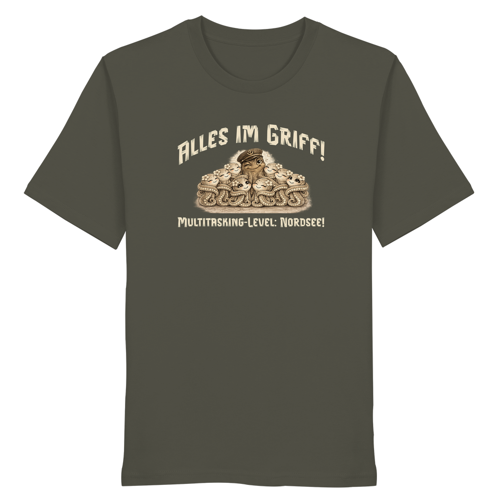 Multitasking Krake - Organic Shirt