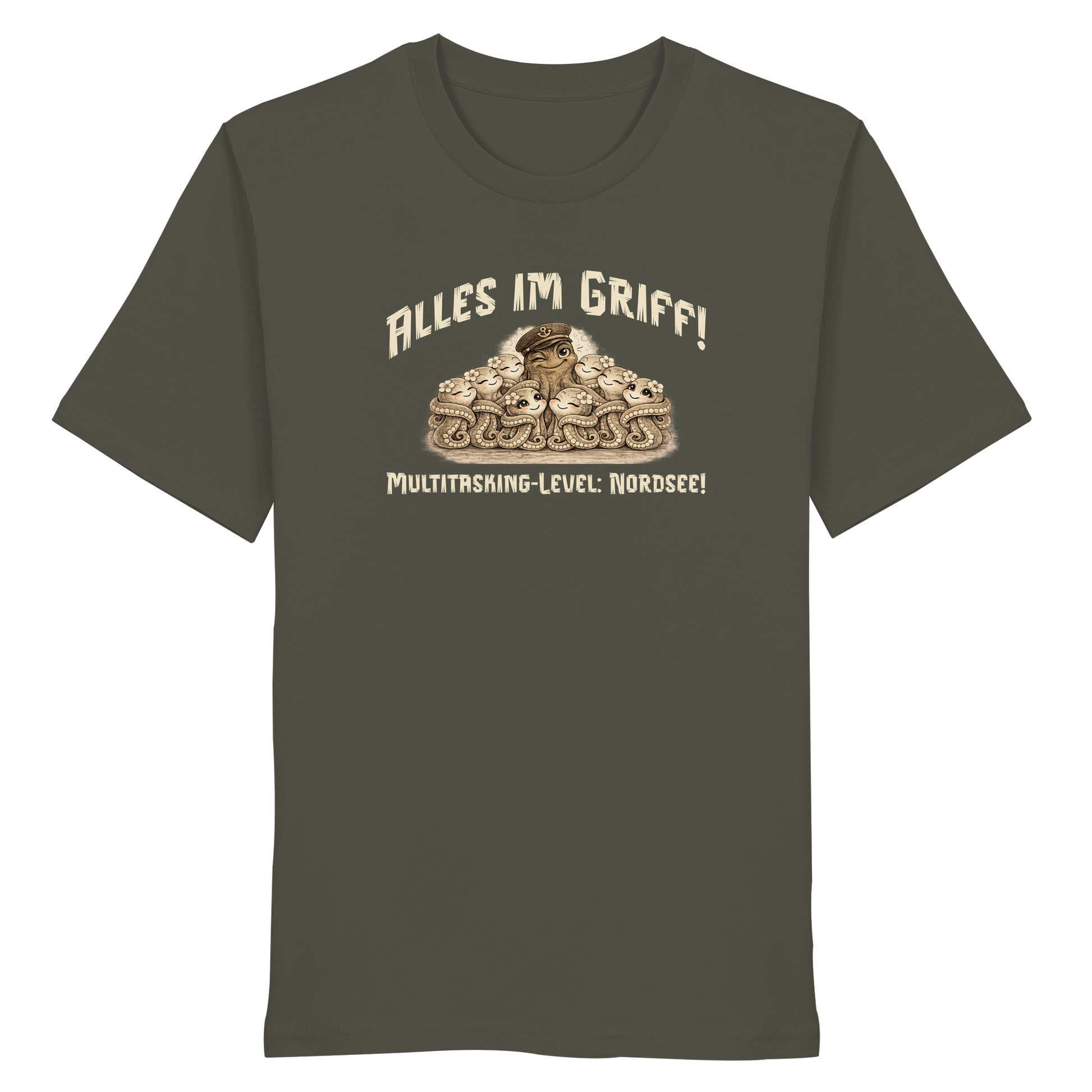 Multitasking Krake - Organic Shirt