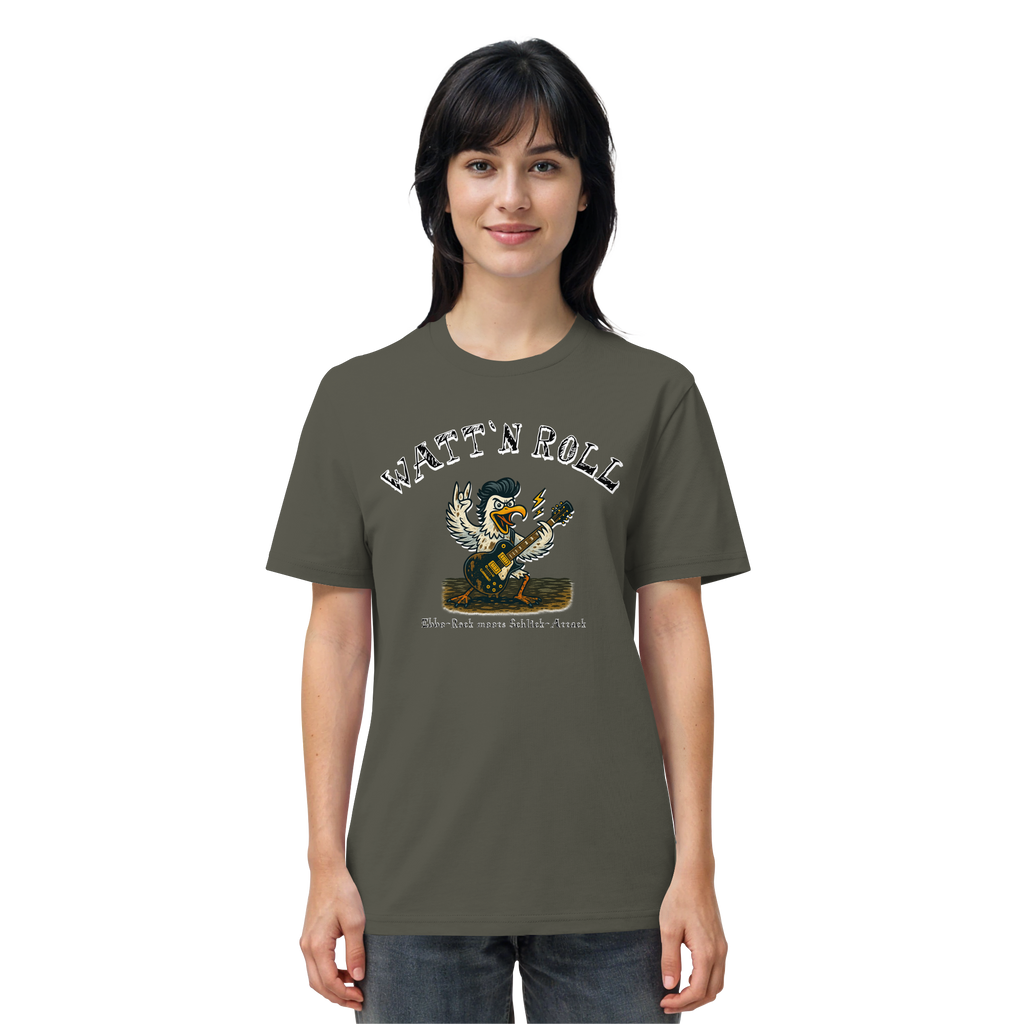 Watt`n Roll, Ebbe-Rock meets Schlick-Attack - Organic Shirt