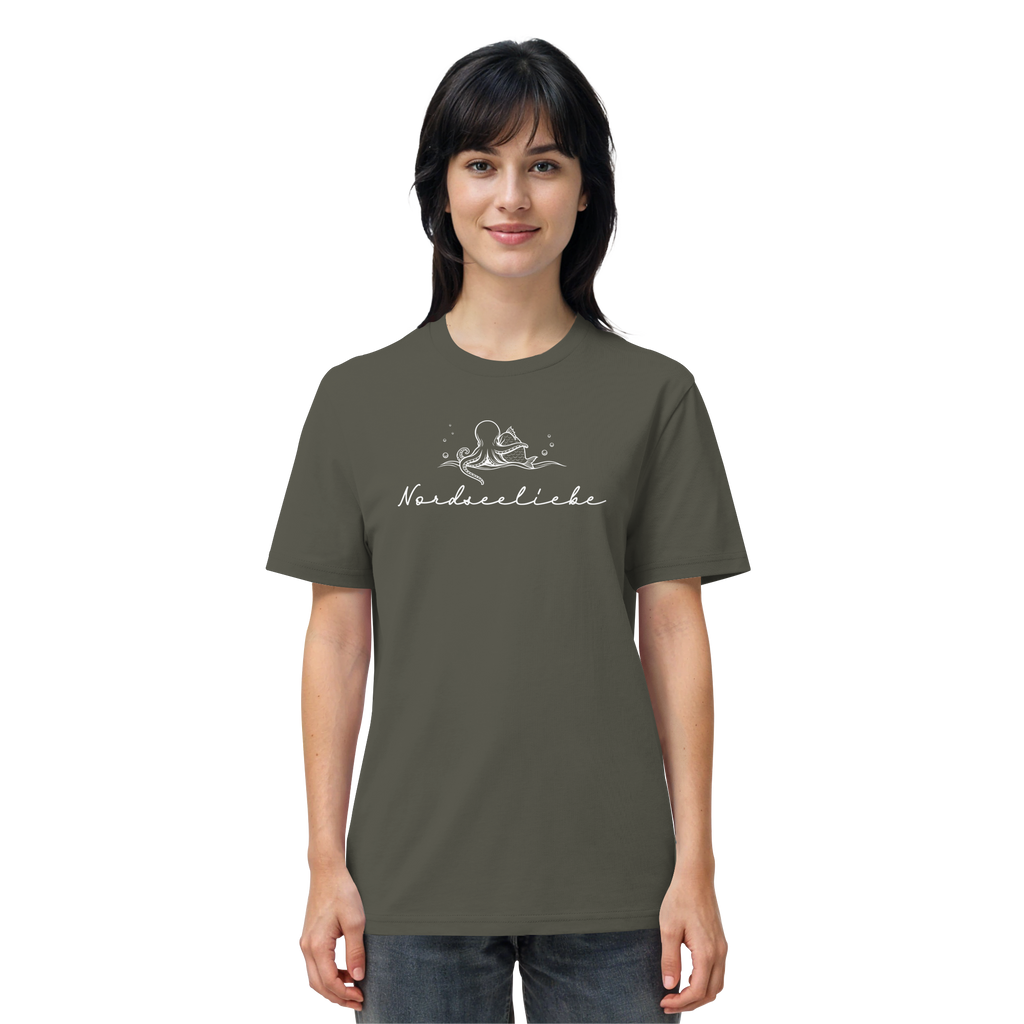 Nordseeliebe Krake & Fisch - Organic Shirt