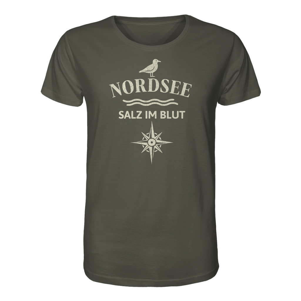 Nordsee - Salz im Blut - Organic Shirt
