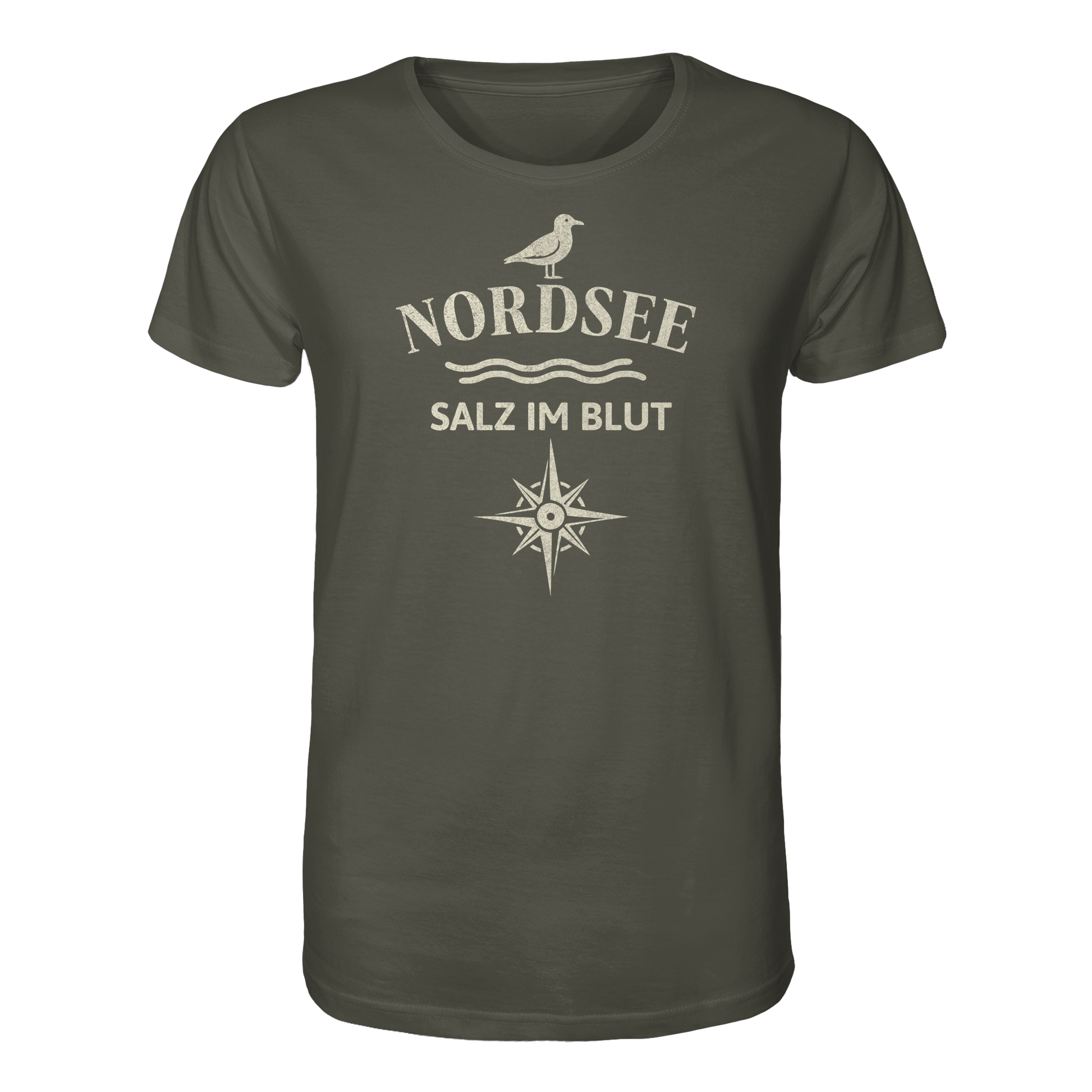 Nordsee - Salz im Blut - Organic Shirt