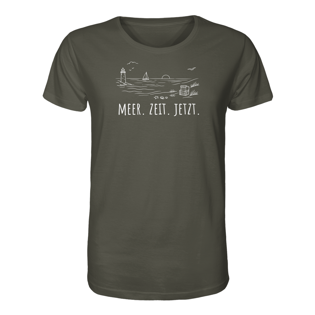 MEER. ZEIT. JETZT. - Organic Shirt