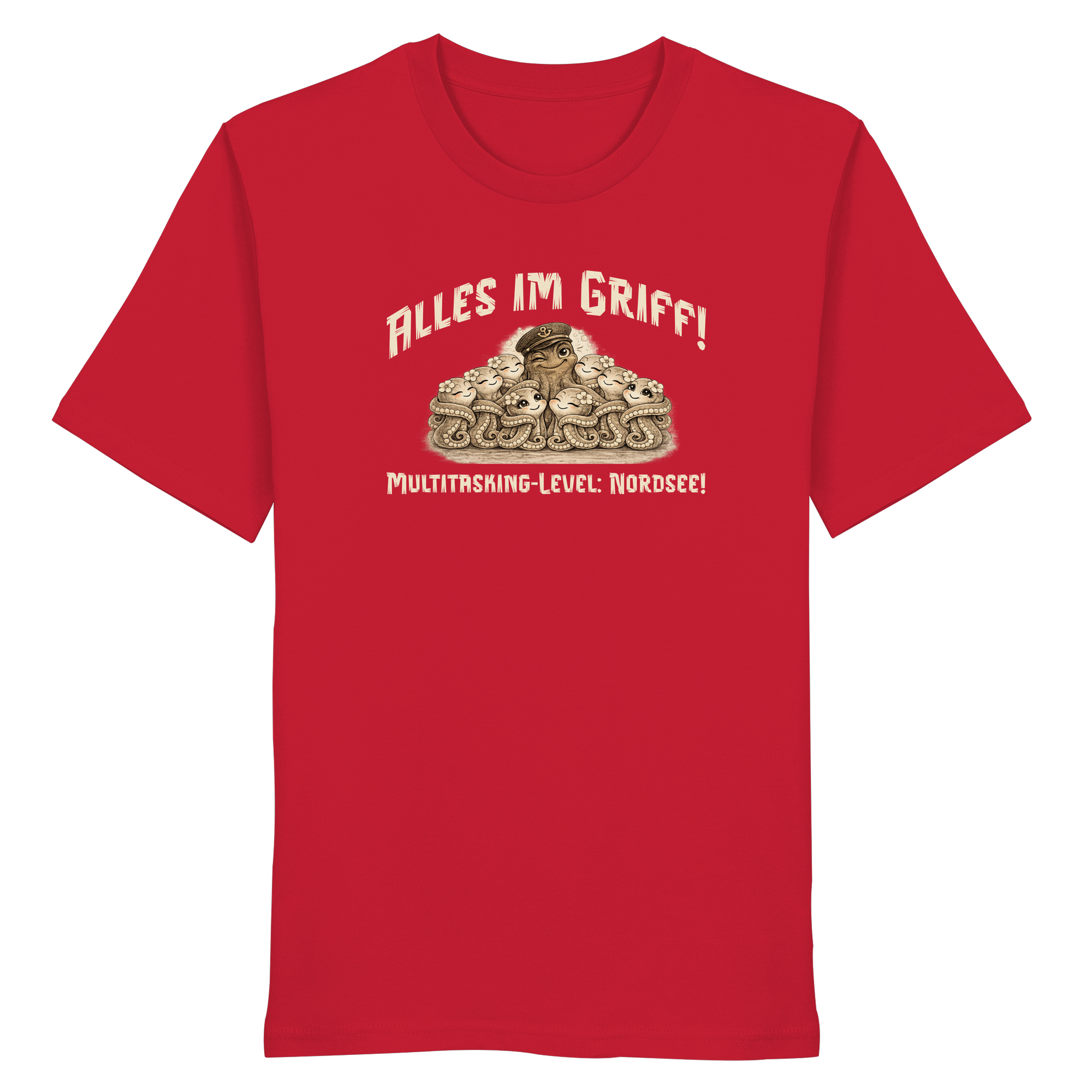 Multitasking Krake - Organic Shirt