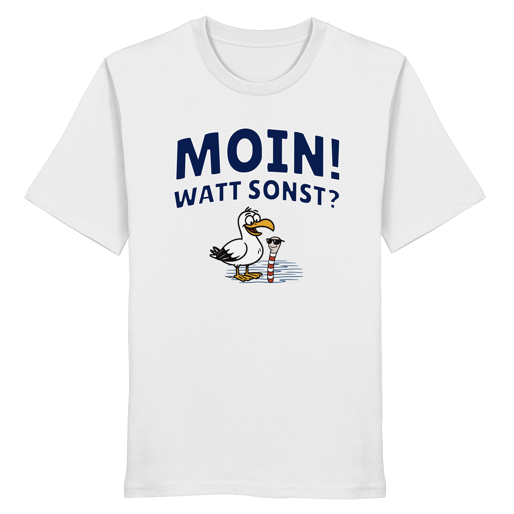 Moin! Watt Sonst? - Organic Shirt