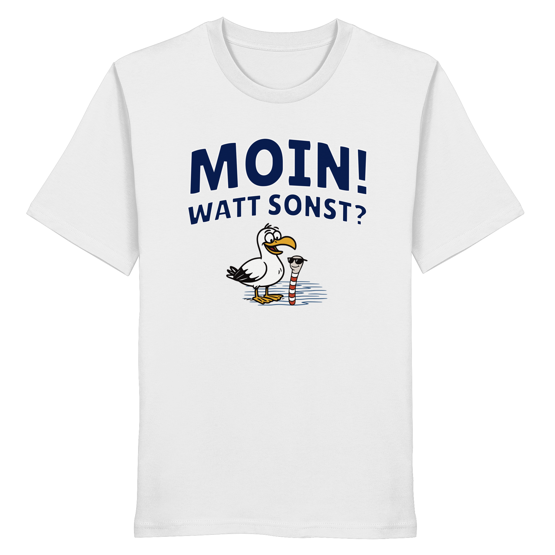 Moin! Watt Sonst? - Organic Shirt