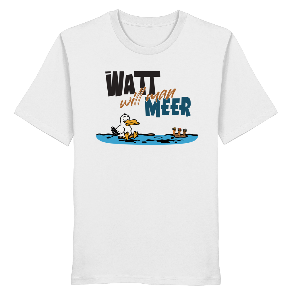 Watt will man Meer - Organic Shirt