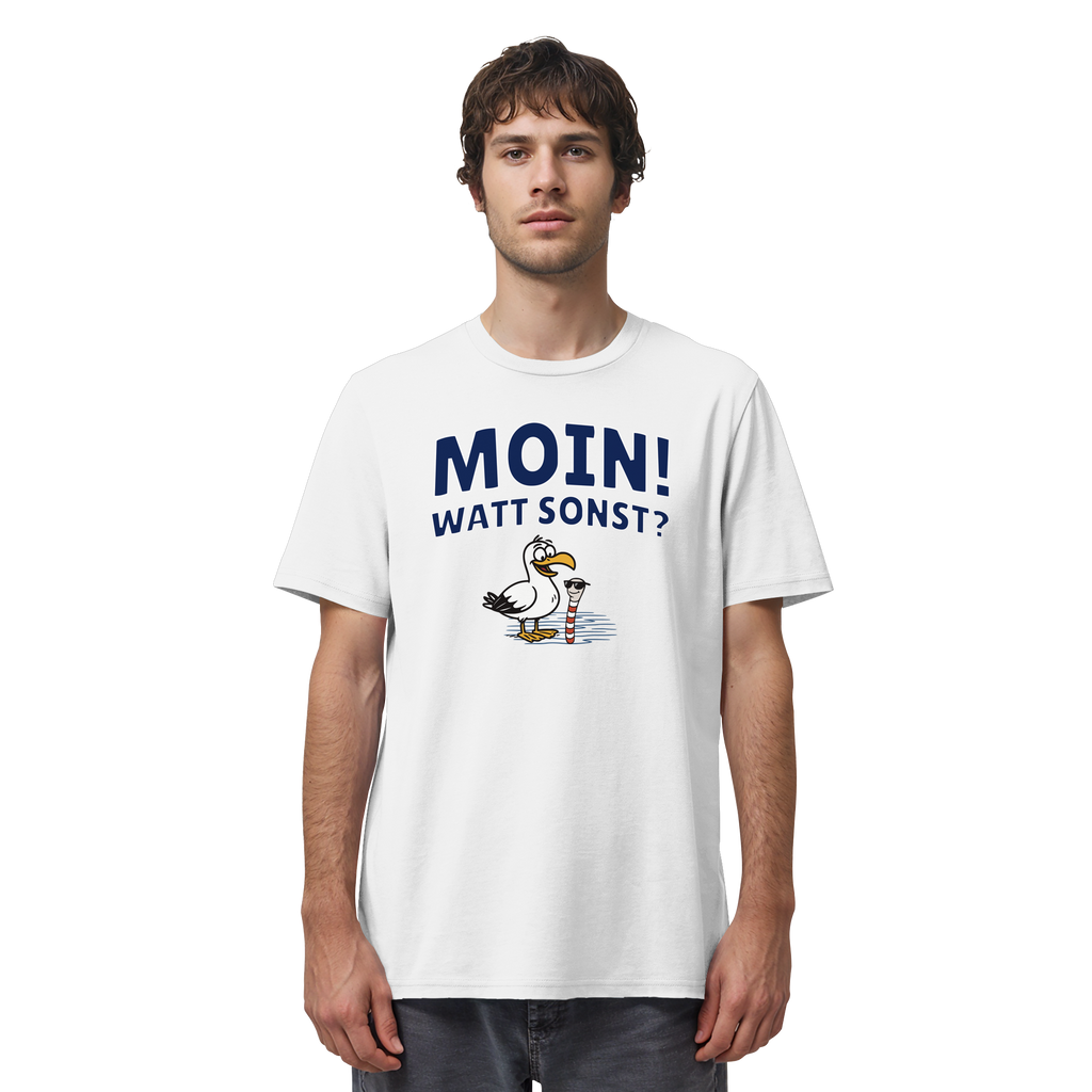 Moin! Watt Sonst? - Organic Shirt
