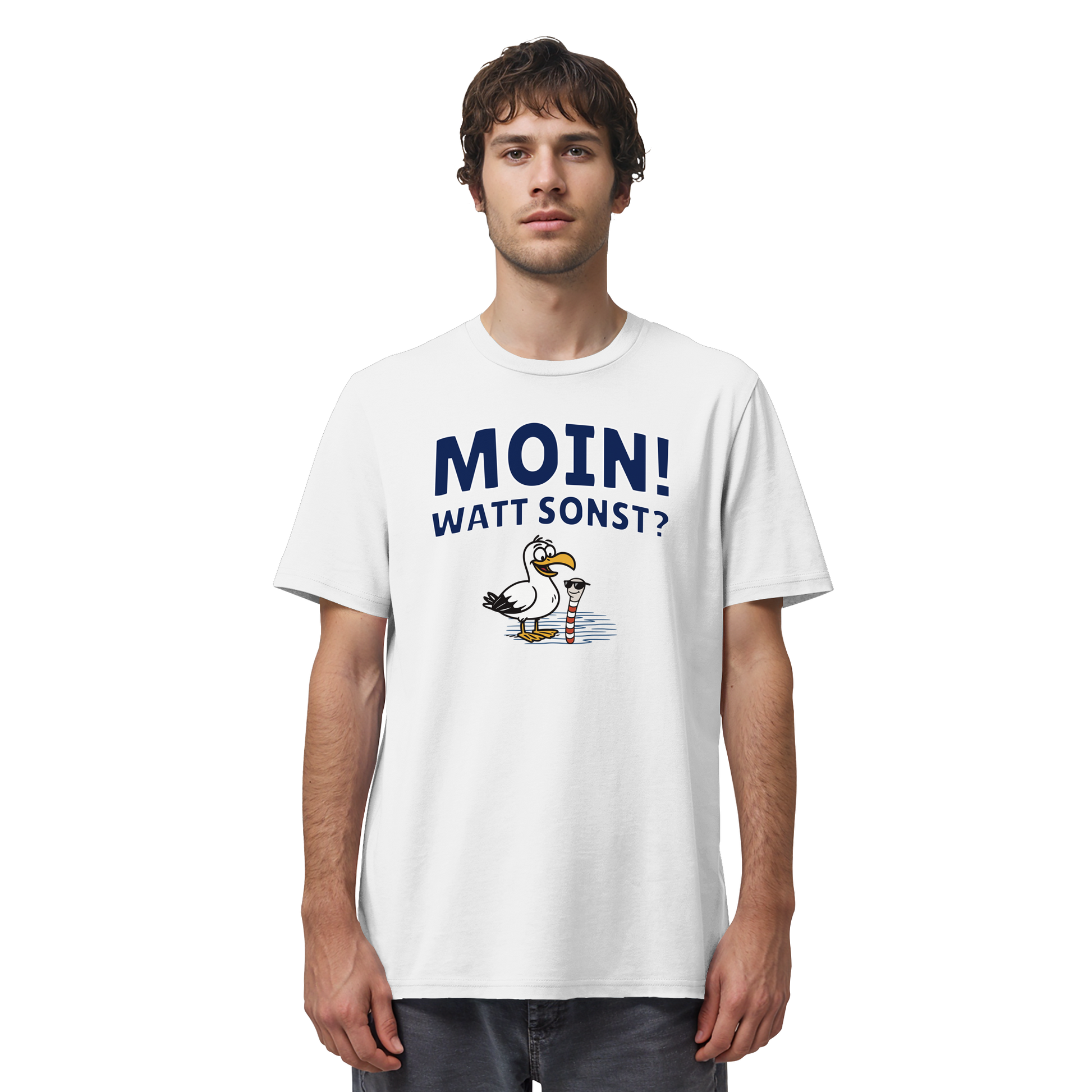 Moin! Watt Sonst? - Organic Shirt