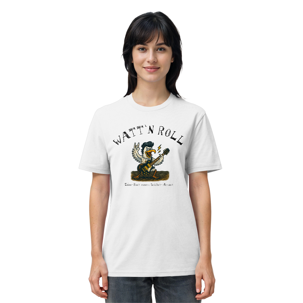 Watt`n Roll, Ebbe-Rock meets Schlick-Attack - Organic Shirt