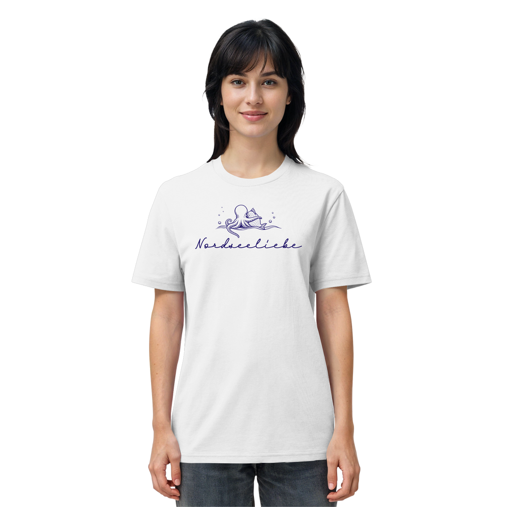 Nordseeliebe Krake & Fisch - Organic Shirt