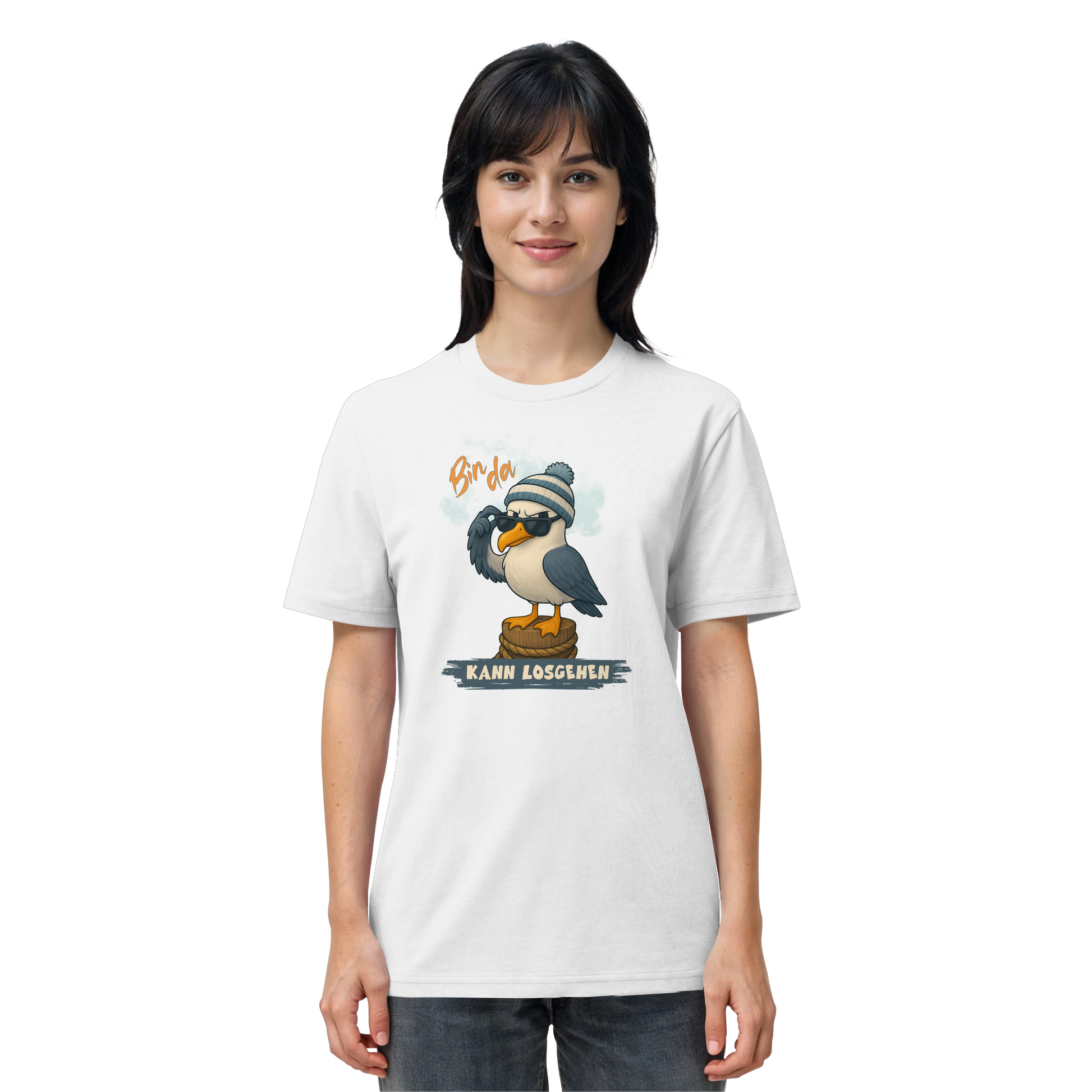 Bin da - kann losgehen - Organic Shirt