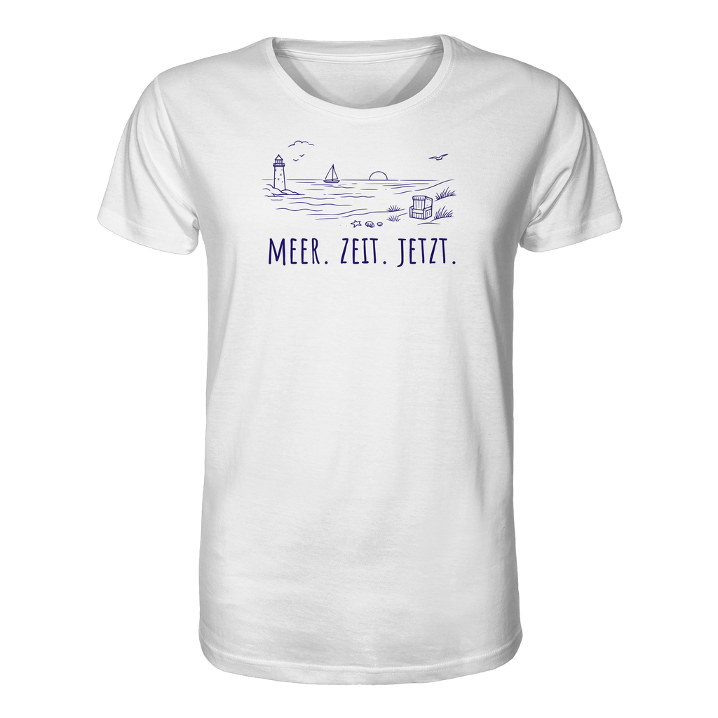 MEER. ZEIT. JETZT. - Organic Shirt
