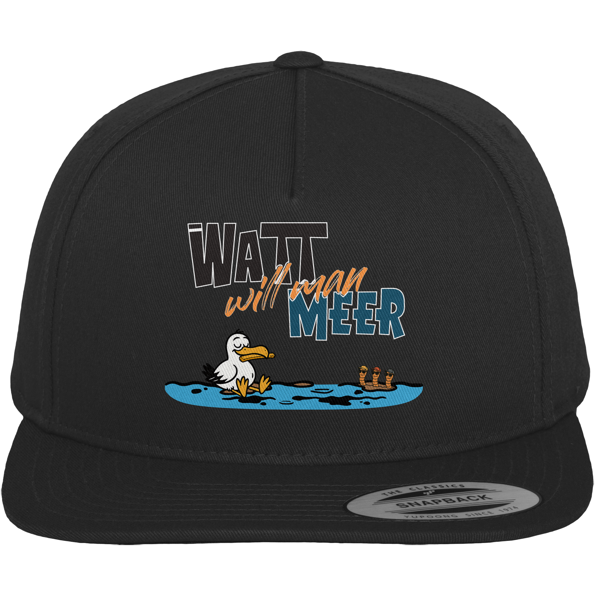 Watt will man Meer - Premium Snapback