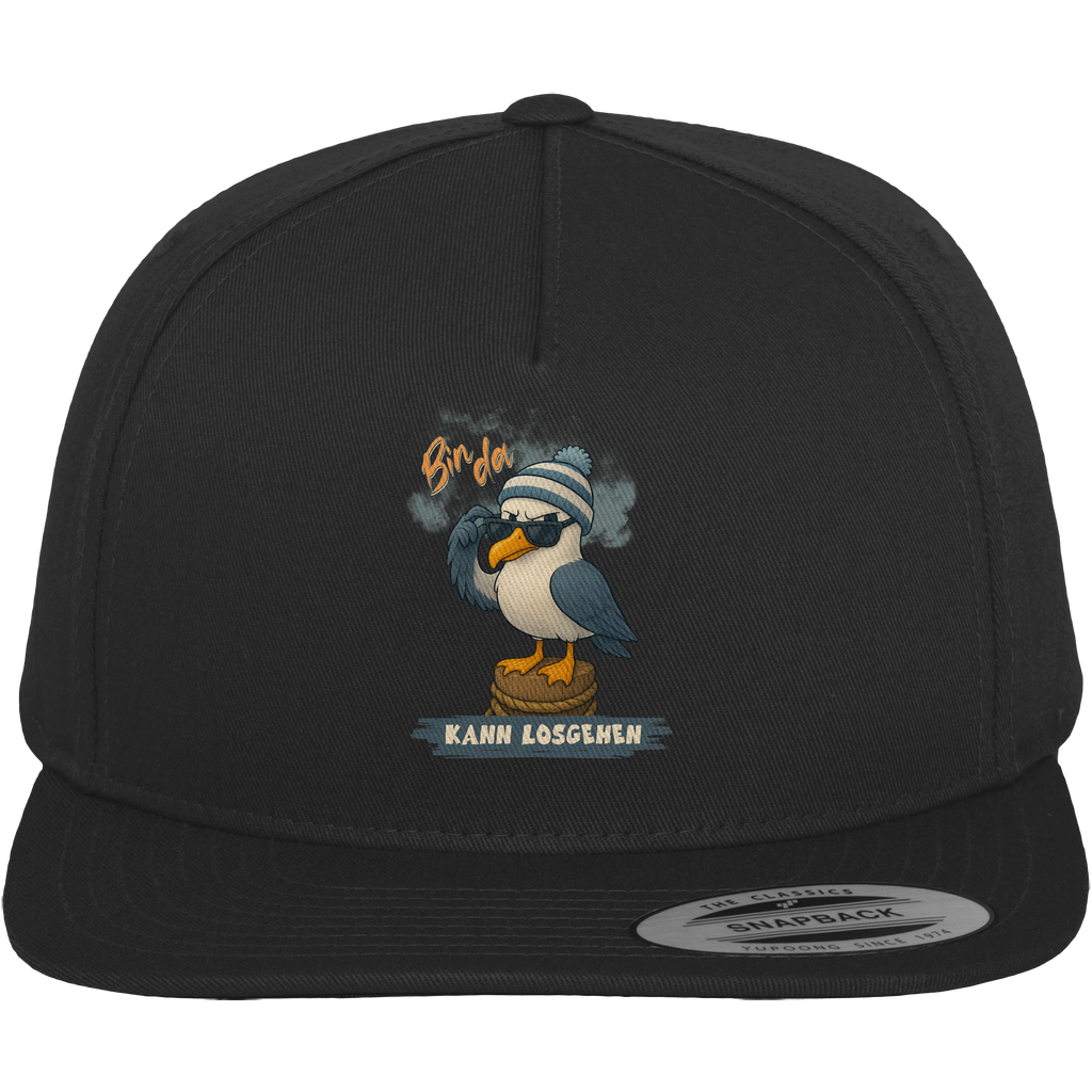 Bin da - kann losgehen - Premium Snapback