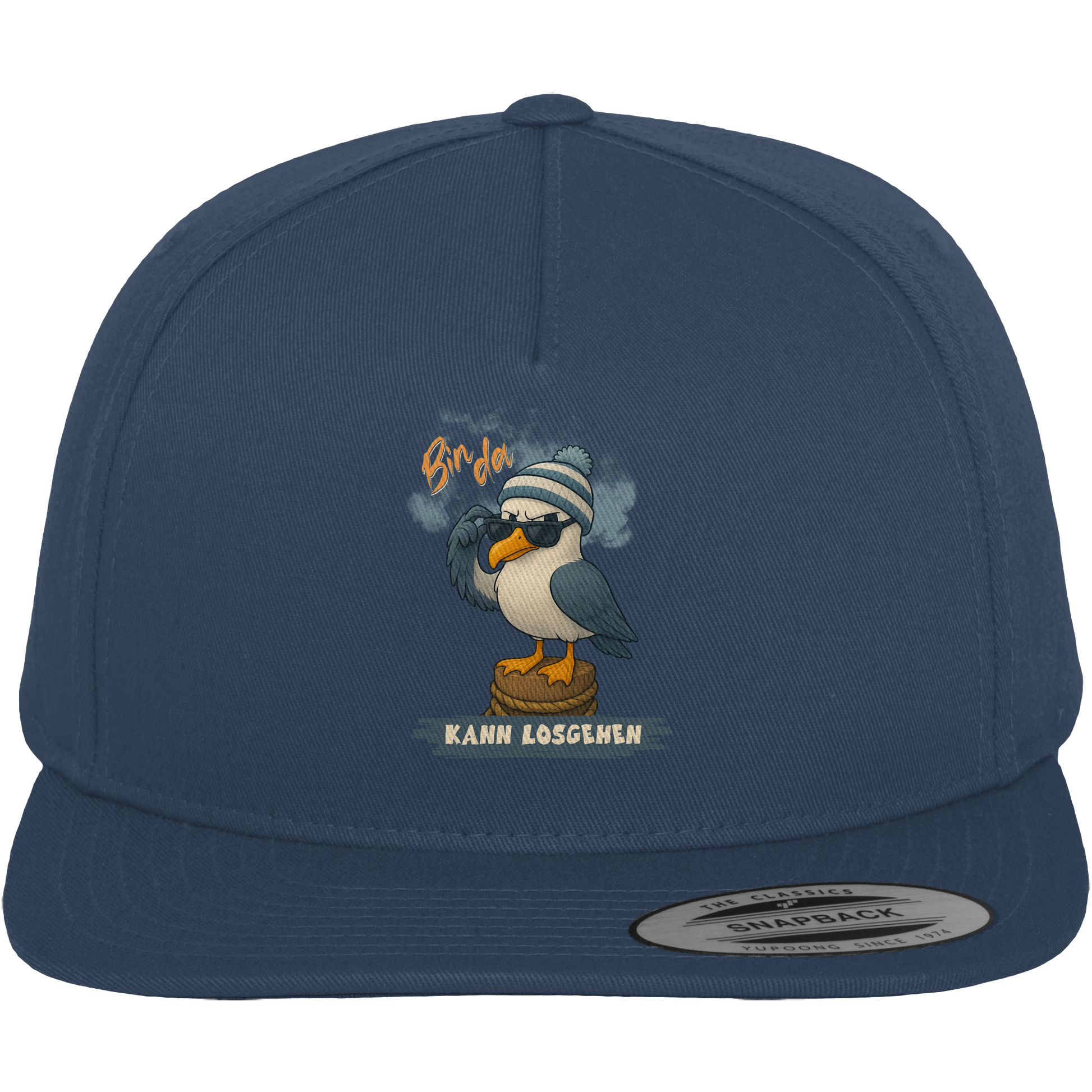 Bin da - kann losgehen - Premium Snapback