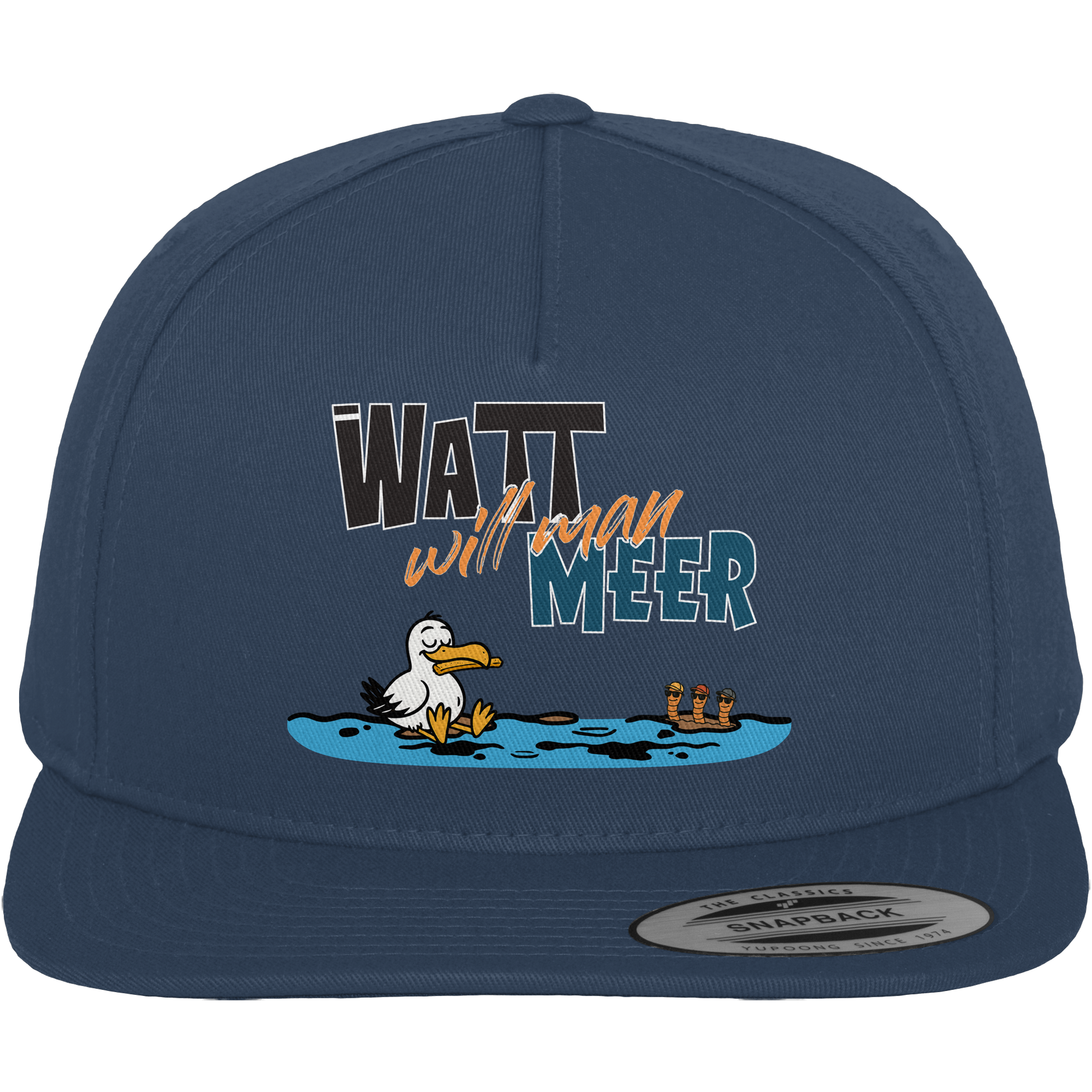 Watt will man Meer - Premium Snapback