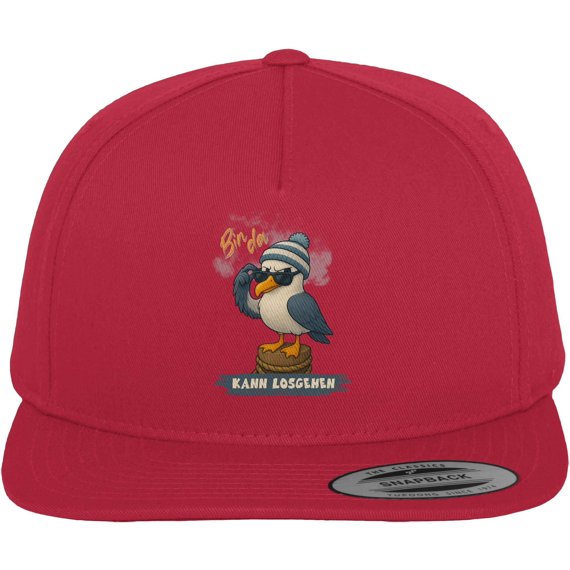 Bin da - kann losgehen - Premium Snapback