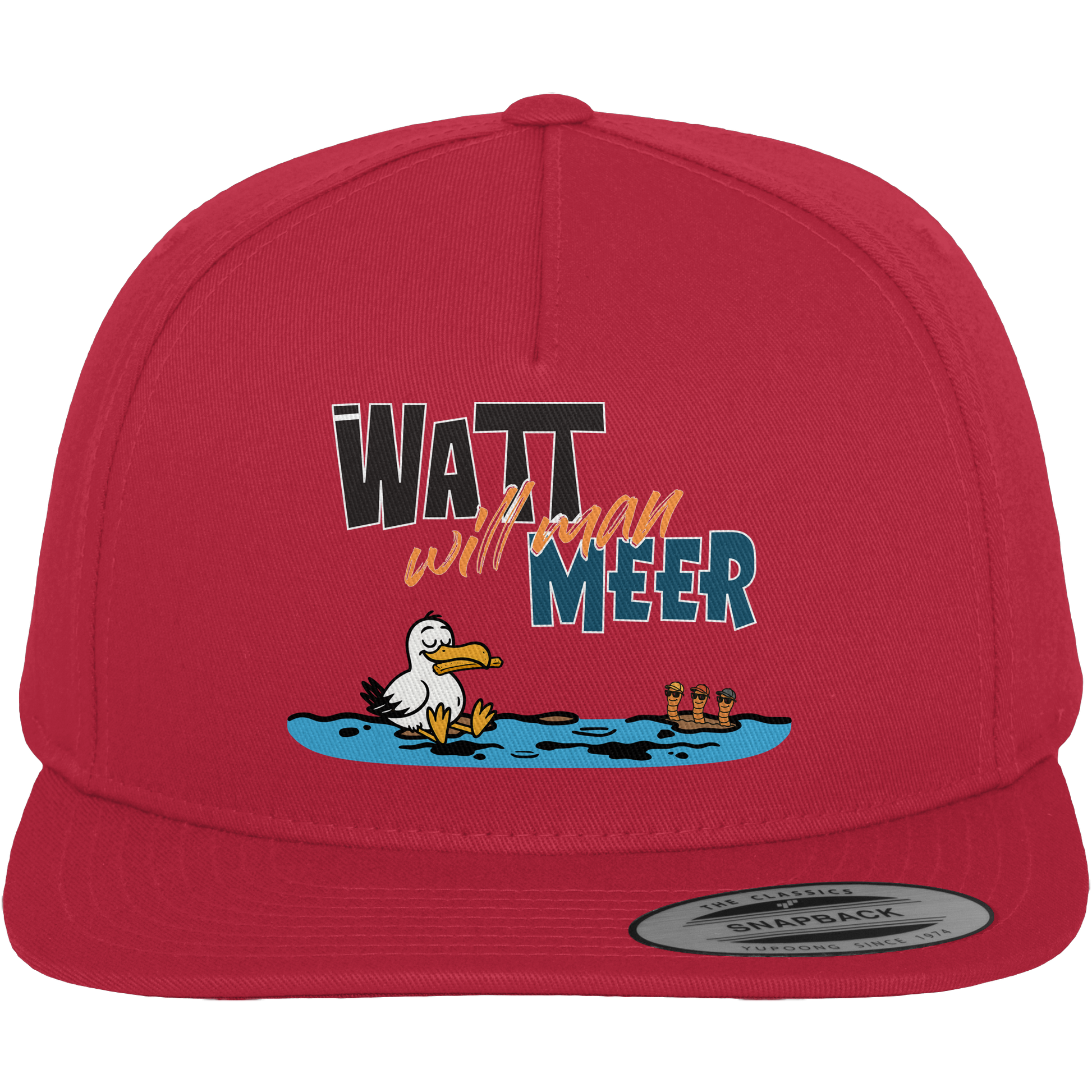 Watt will man Meer - Premium Snapback