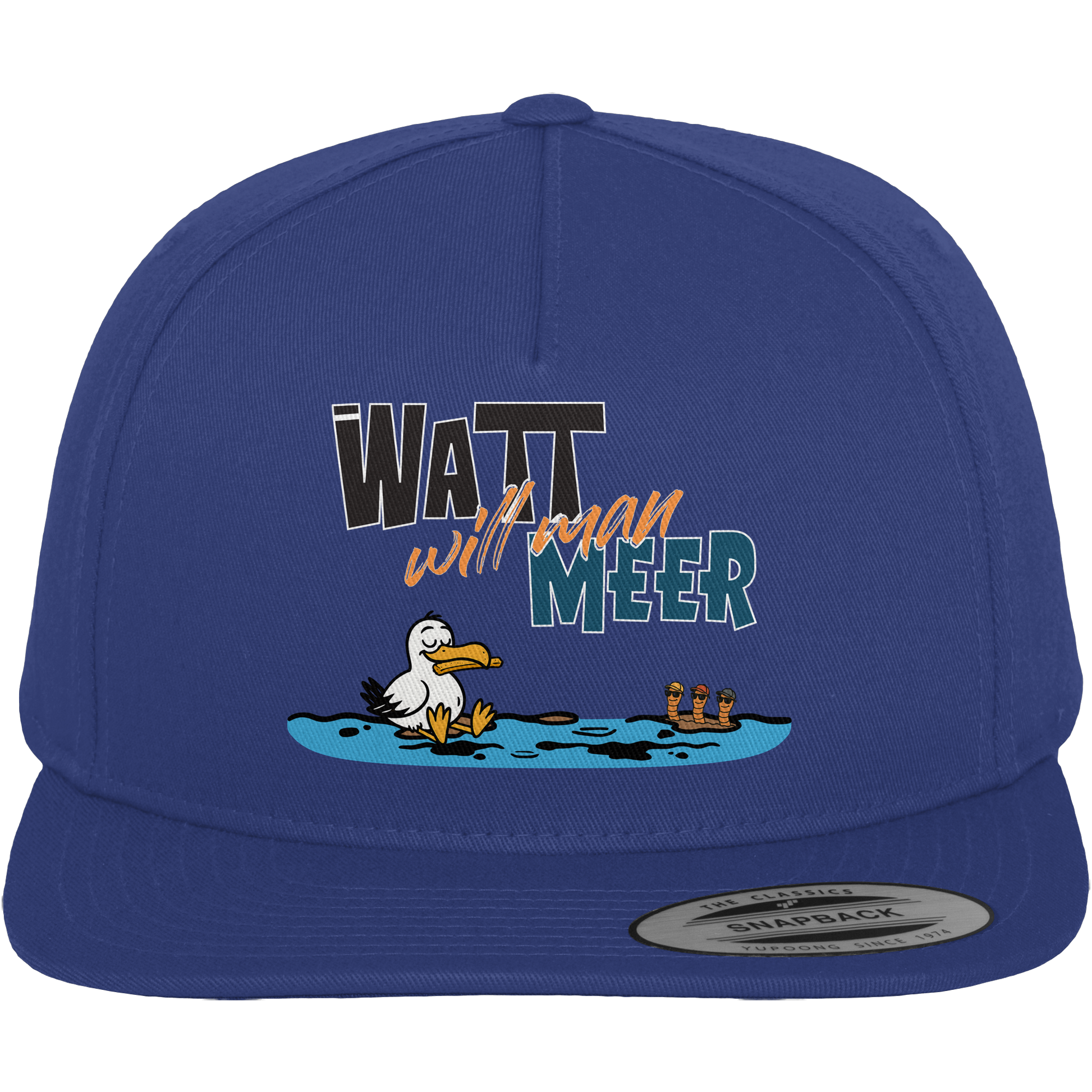 Watt will man Meer - Premium Snapback