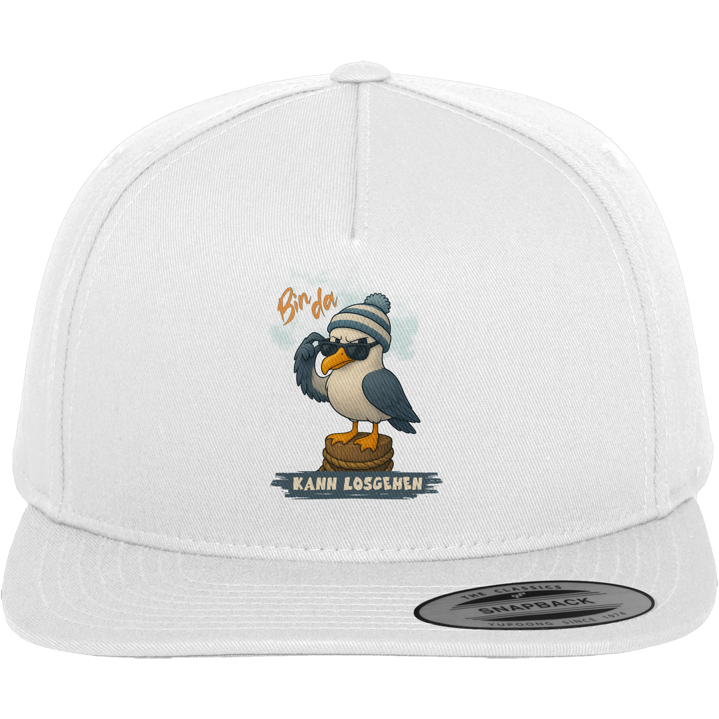 Bin da - kann losgehen - Premium Snapback