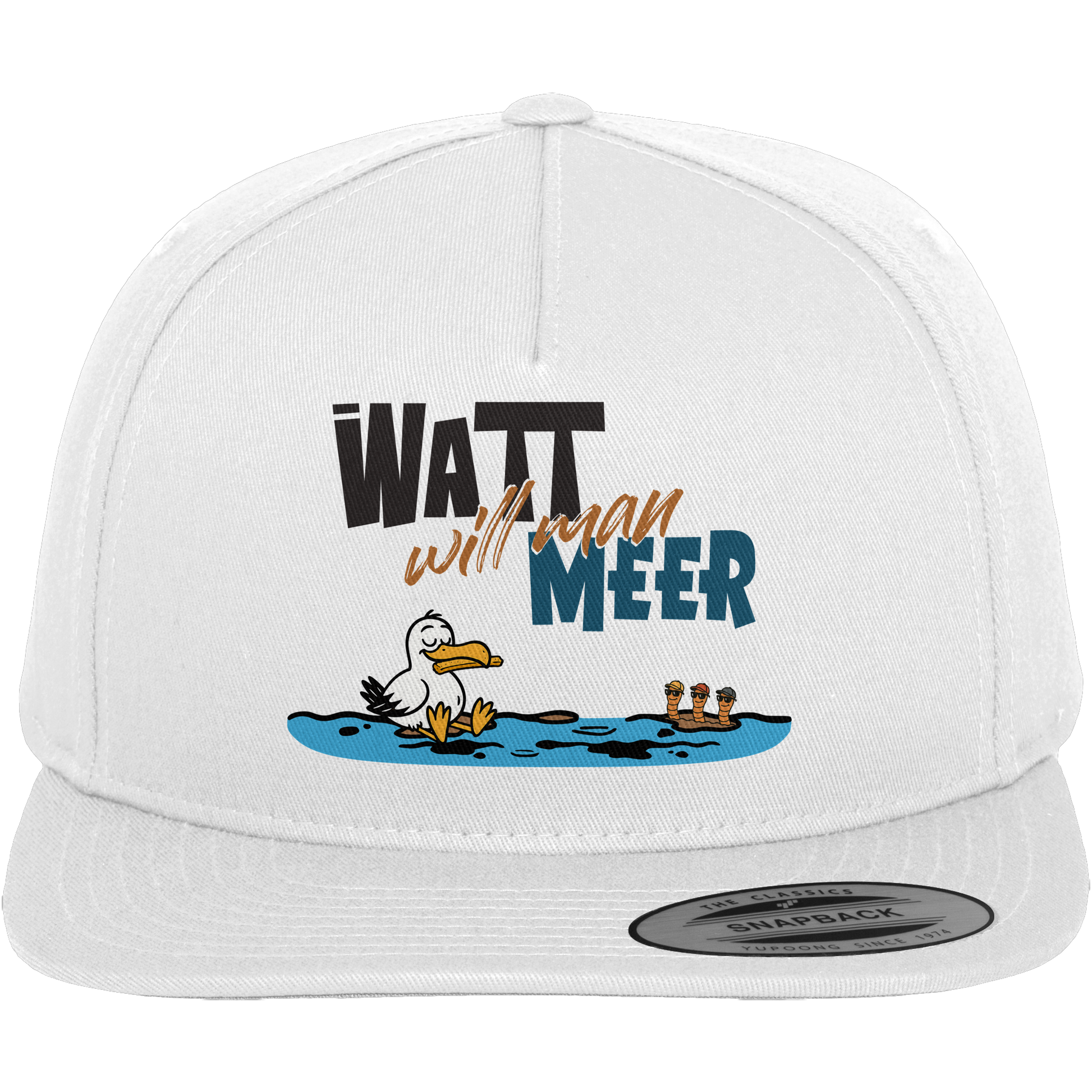 Watt will man Meer - Premium Snapback