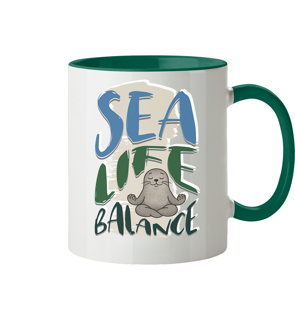 Sea Life Balance - Tasse zweifarbig