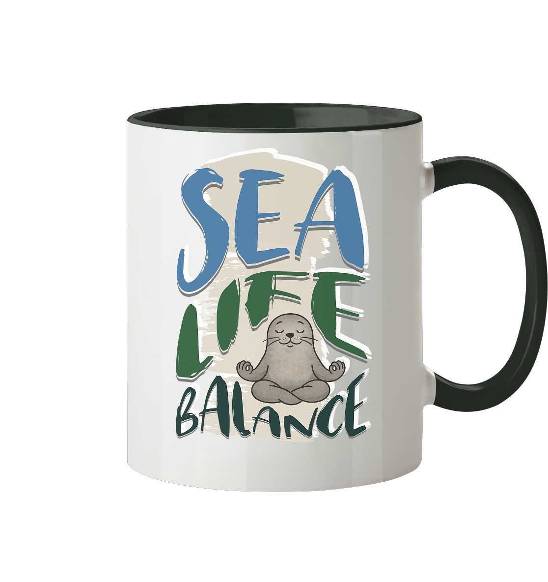 Sea Life Balance - Tasse zweifarbig