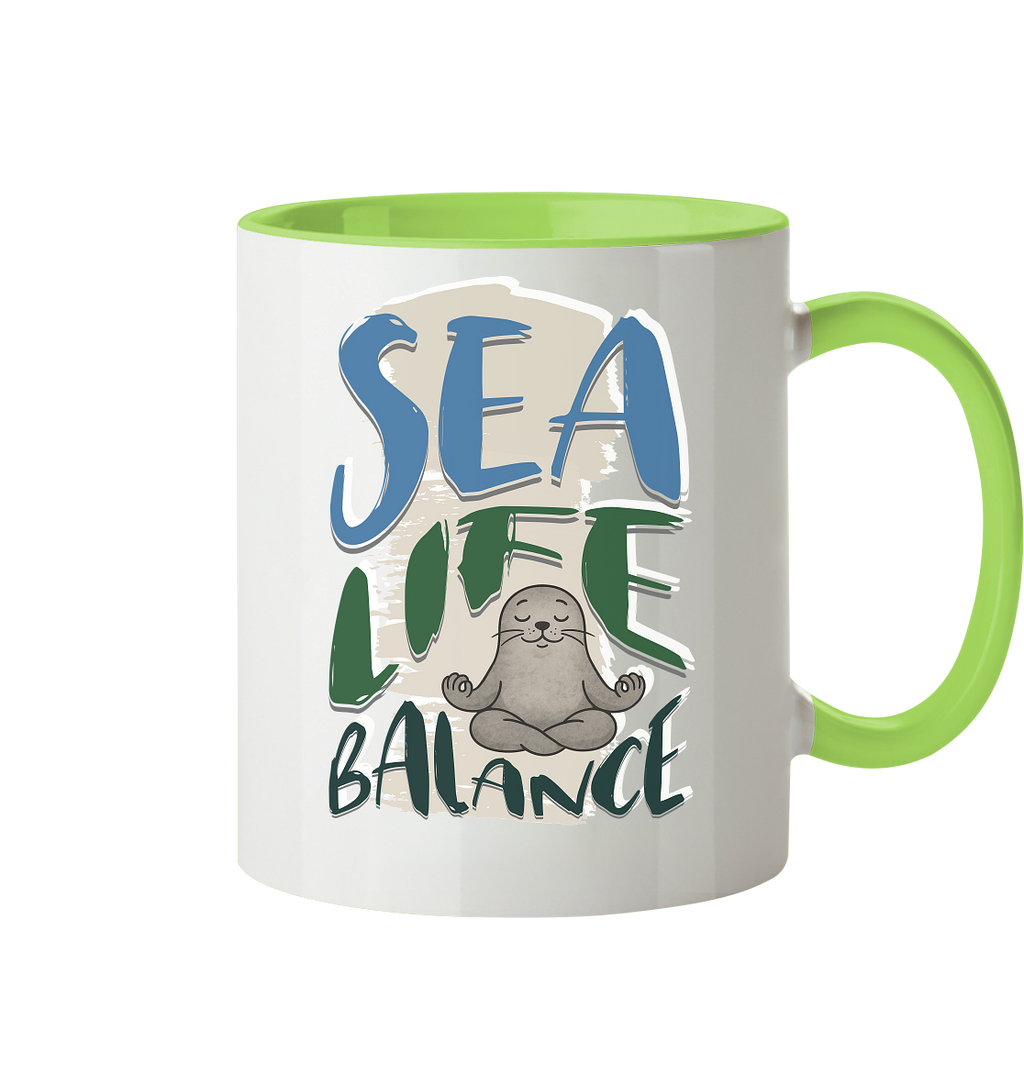 Sea Life Balance - Tasse zweifarbig