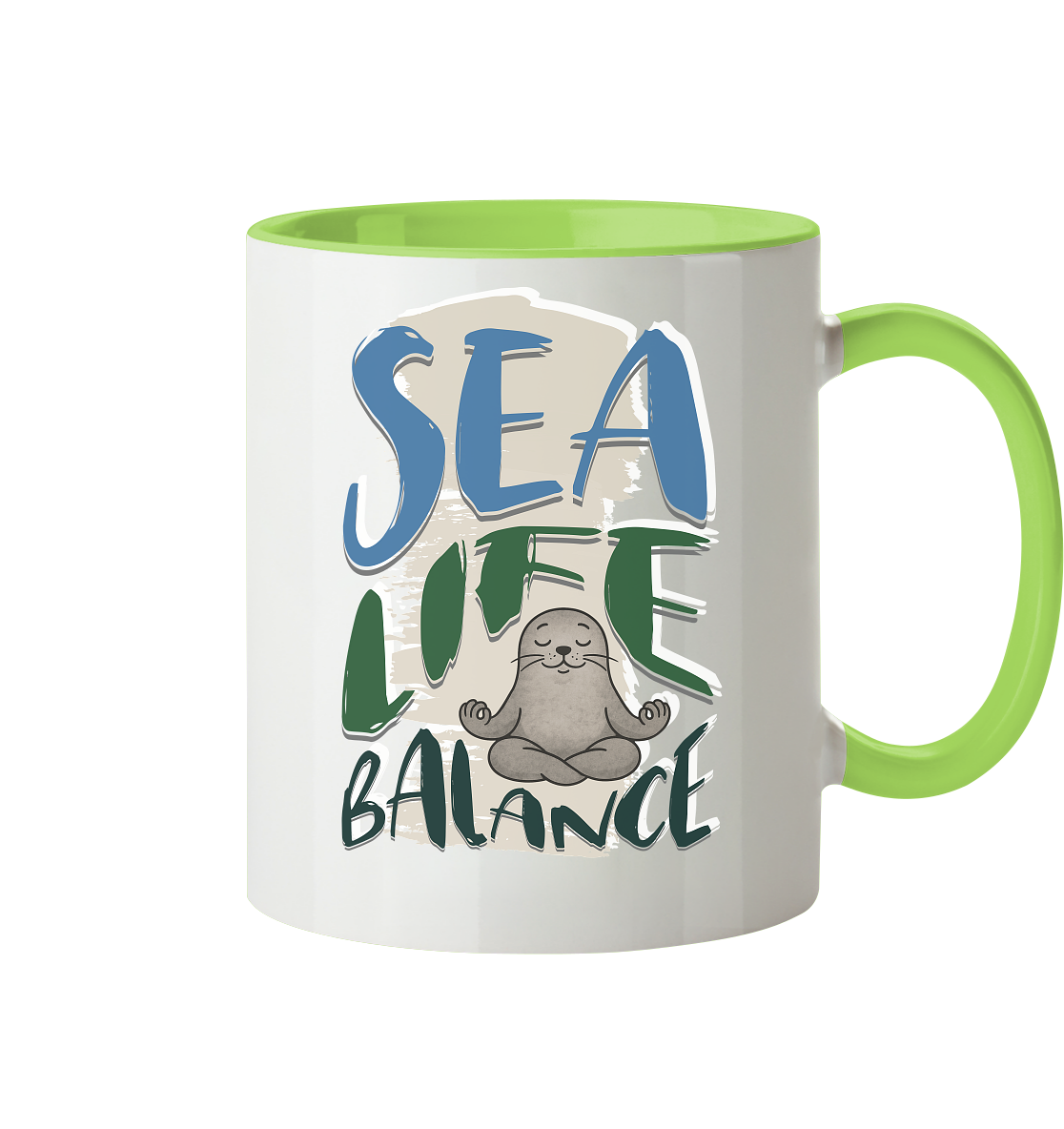 Sea Life Balance - Tasse zweifarbig