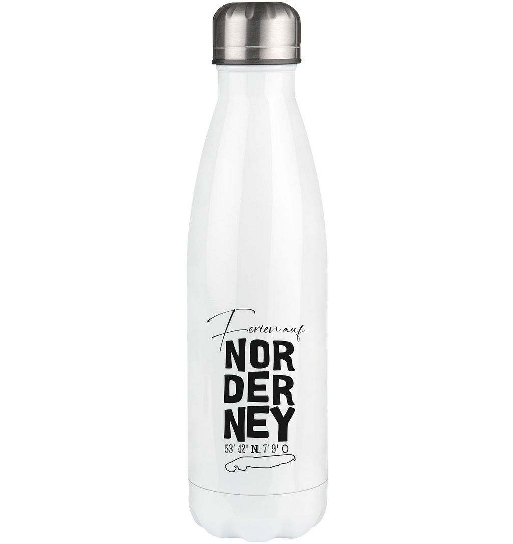 Ferien auf Norderney - Thermoflasche 500ml